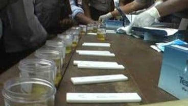 MUDIK LEBARAN: Balikpapan Gelar Tes Urine kepada Sopir Angkutan